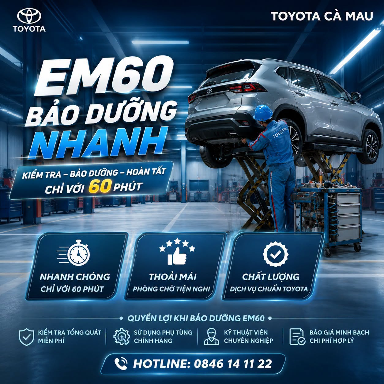 Toyota Việt Nam triển khai chương trình ưu đãi dịch vụ lên tới 20% khi thay dầu và lọc dầu cho xe Vios và Innova